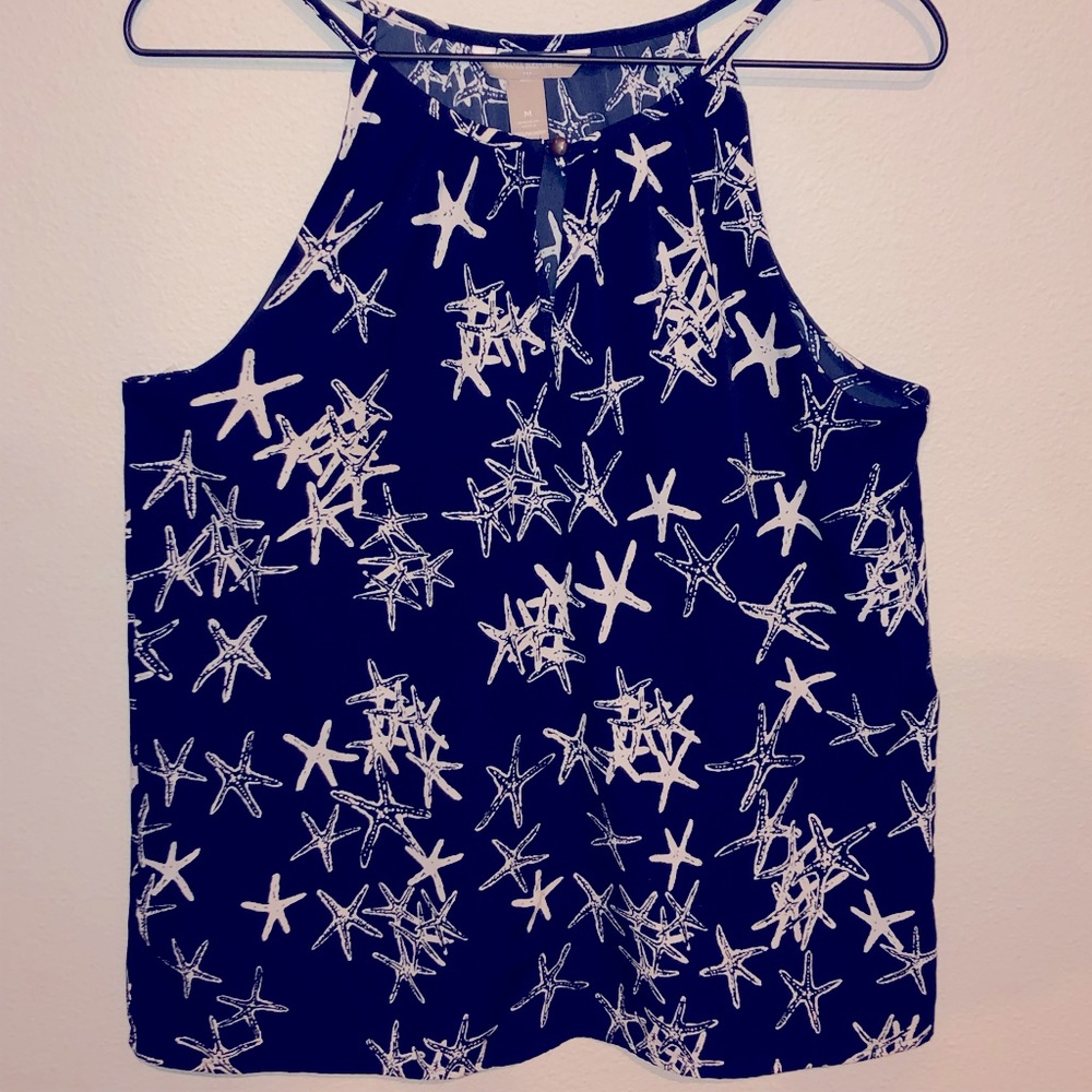 Banana Republic racerback poly summer tank
